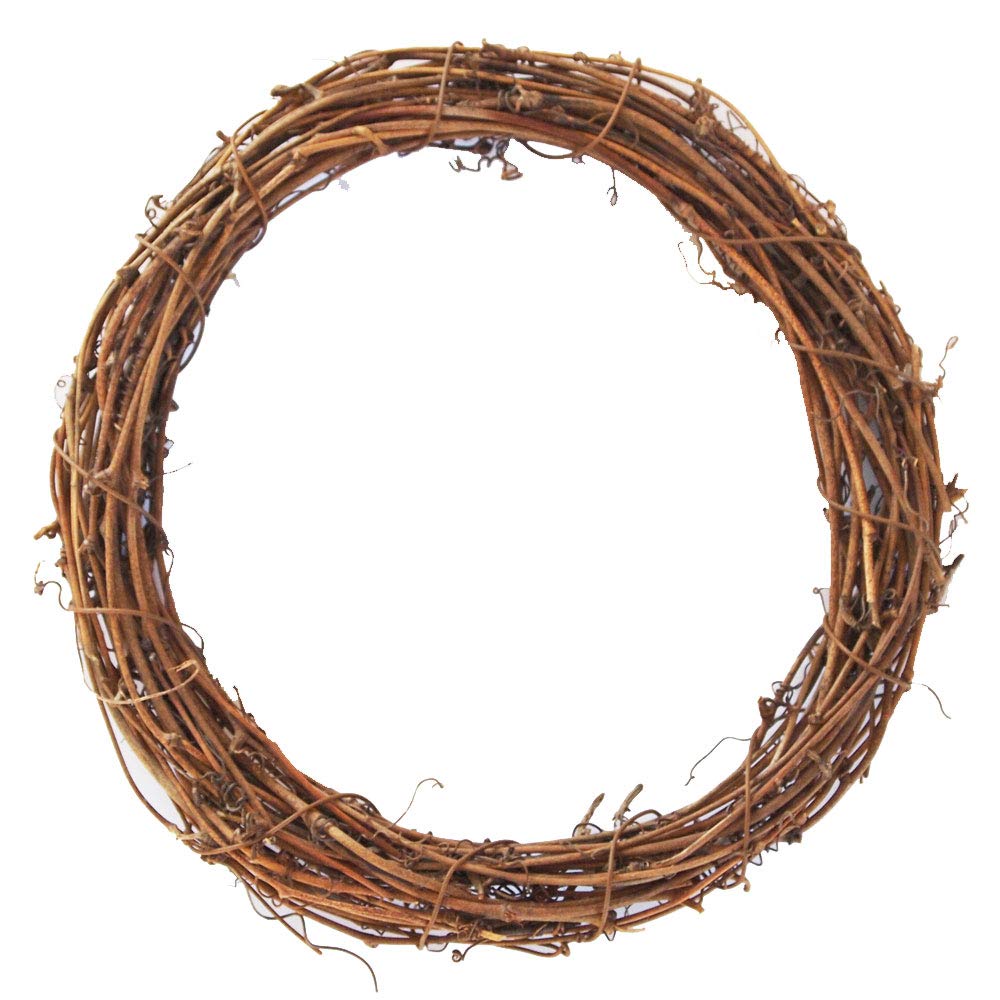 Amazon.co.jp: リース1個 自然素材 土台 直径18cm～20cm : おもちゃ